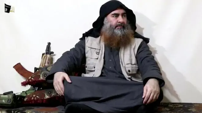Abu Bakr al-Baghdadi muncul dalam video yang dirilis ISIS pada tanggal 29 April 2019.
