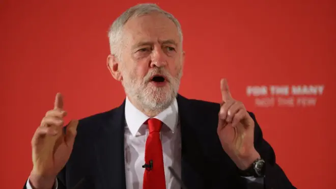 كوربن يقول إن رئيسة الحكومة تيريزا ماي تعمل وفق تعليمات واشنطن