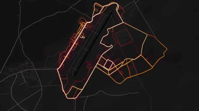 تحركات الجنود بقاعدة باغرام - أكبر قاعدة عسكرية أمريكية في أفغانستان