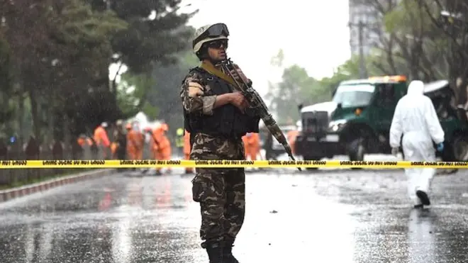 L'explosion a secoué tôt mercredi le quartier diplomatique de Kaboul, faisant au moins 80 morts.