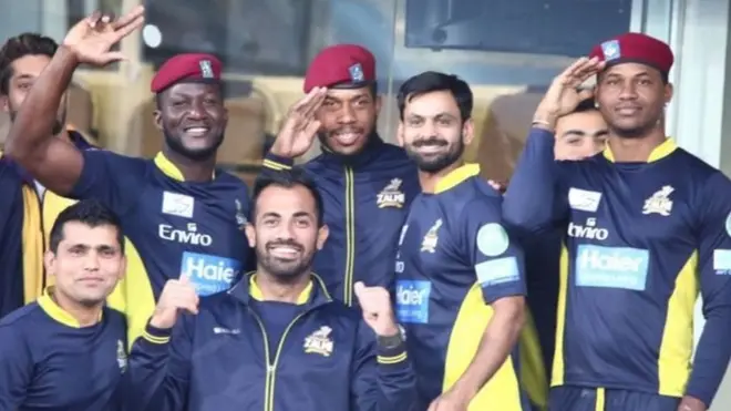 پشاور زلمی کے لیے پی ایس ایل میں حصہ لینے والے تمام غیرملکی کھلاڑی فائنل کھیلنے لاہور پہنچے