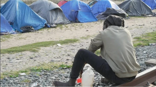 The Calais camp was officially closed in 2016 but it is estimated that around 1,500 people still living in the region