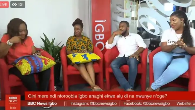 Ndị ọbịa na-etinye ọnụ n'okwu