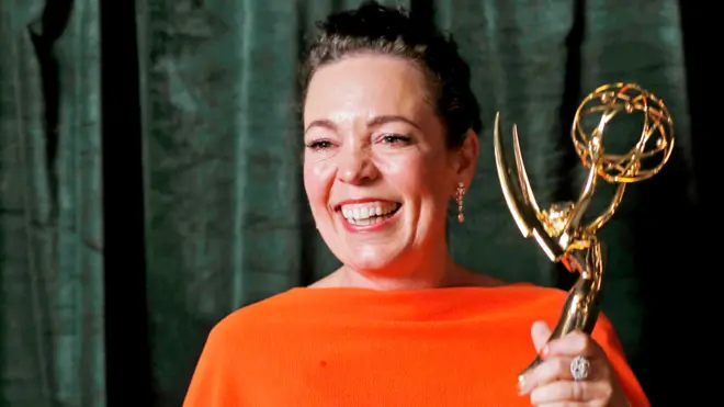 Olivia Colman beat her co-star Emma Corrin to be named best lead actress in a drama series