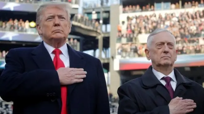 जेम्स मैटिस ने 2018 में अपने पद से इस्तीफ़ा दे दिया था