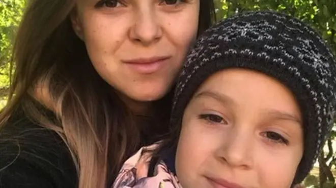 Irina and Sofia, who were travelling in the car allegedly targeted by Russian soldiers