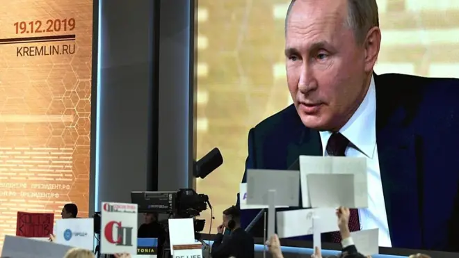 Пресс-конференция Владимира Путина