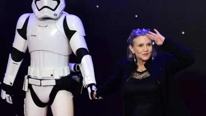 كاري فيشر كانت في جولة ترويجية لأحدث كتبها