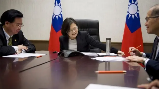 Thổng thống Thái Anh Văn nói chuyện với ông Trump qua điện thoại trong sự kiện được "cả hai bên đồng ý"