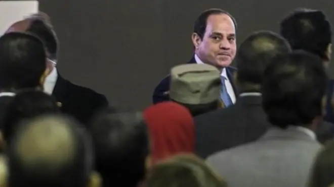 الرئيس المصري عبد الفتاح السيسي