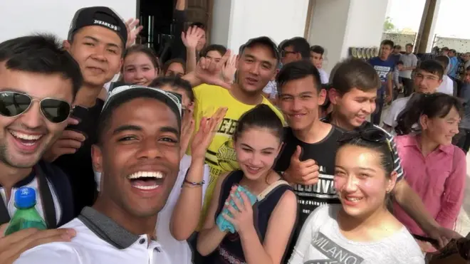 Стефан Браун Ўзбекистонда