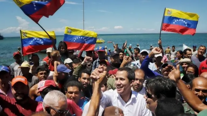 Guaidó sigue siendo muy popular aunque sus actos no cuenten con tanta asistencia.