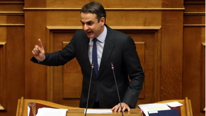 Yeni Demokrasi Partisi lideri Mitçotakis