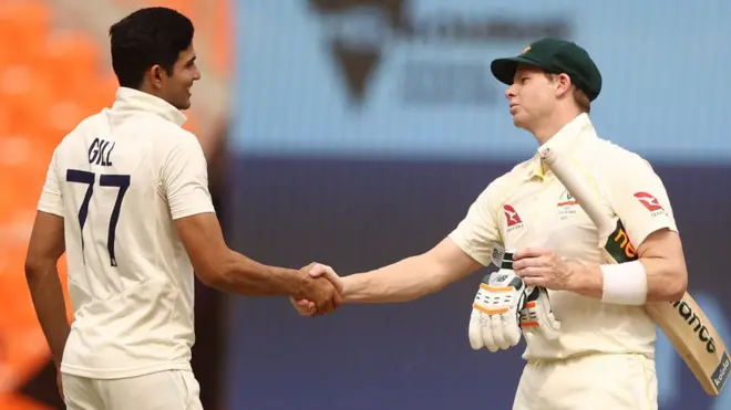 शुभमन गिल और स्टीव स्मिथ