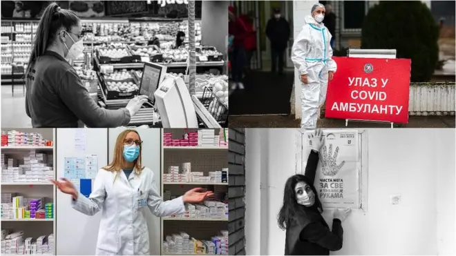 žene heroine u pandemiji