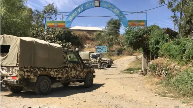 የትግራይ ልዩ ኃይል መኪኖች