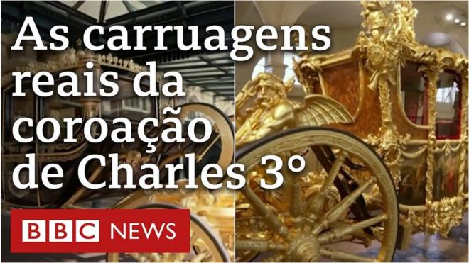 Os veículos levarão Charles 3° e Camilla no trajeto entre o Paláciocasino online romaniaBuckingham e a Abadiacasino online romaniaWestminster.