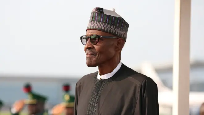 President Buhari bin campaign say im wan fight corruption matter for Nigeria