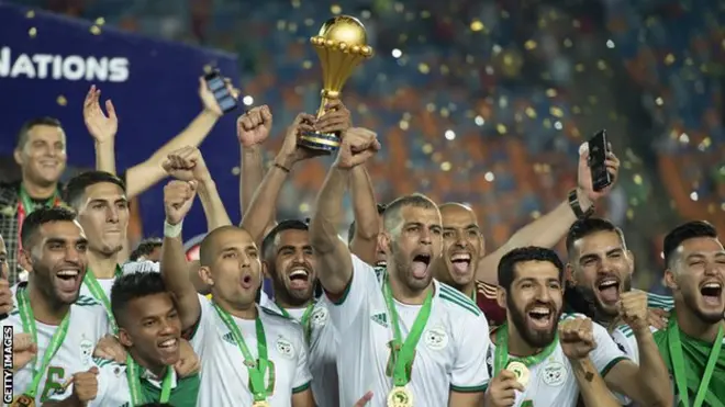 Umugwi wa Algeria watwaye igikombe ca Afrika co mu 2019 uzoba uri muri iryo higanwa