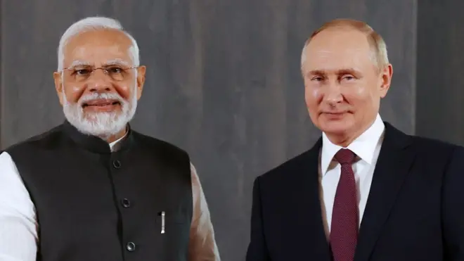 मोदी पुतिन