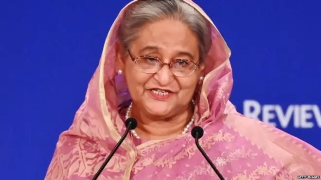 बांग्लादेश की प्रधानमंत्री शेख़ हसीना