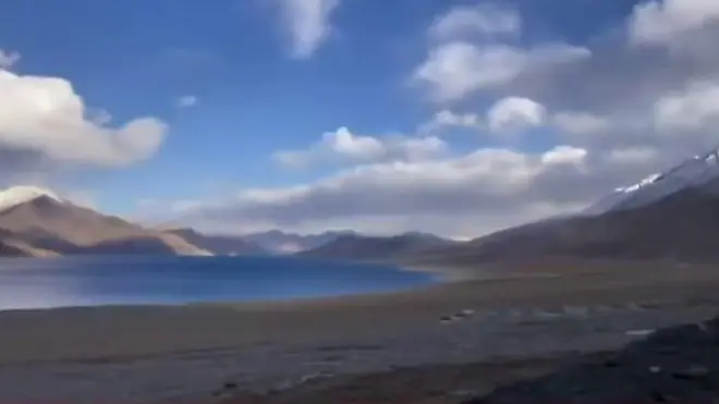 లద్దాఖ్‌లోని పాంగాంగ్ సరస్సు ఇప్పుడు ఎలా ఉంది?