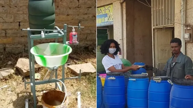 ኣብ ዝተፈላለያ ከተማታት ትግረዓይ፡ ብውልቀን ጉጅለን ዝንቀሳቐሱ መናእሰይን ሰብ ሞያ ኪነ ጥበብን ኣብ ዙርያ ኮሮናቫይረስ ግንዛበ ሕብረሰተብ ኣብ ምዕባይ ይነጥፉ ኣለው