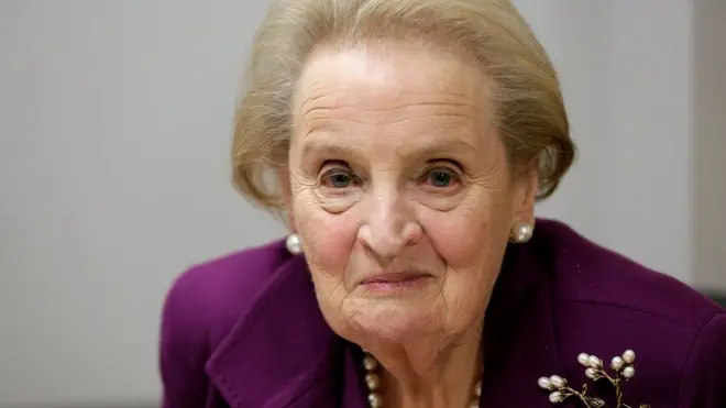 Madeleine Albright said she would declare herself Muslim if a registry was brought in by the Trump administration