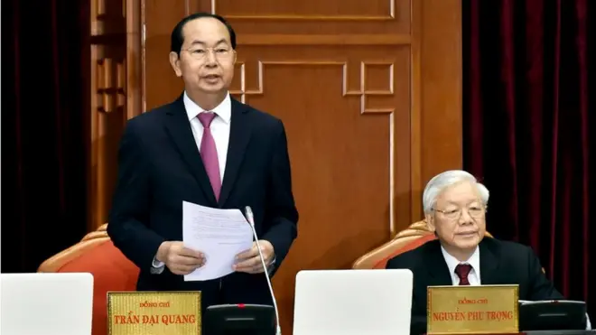 Chủ tịch nước Trần Đại Quang phát biểu tại Hội nghị Trung ương 7