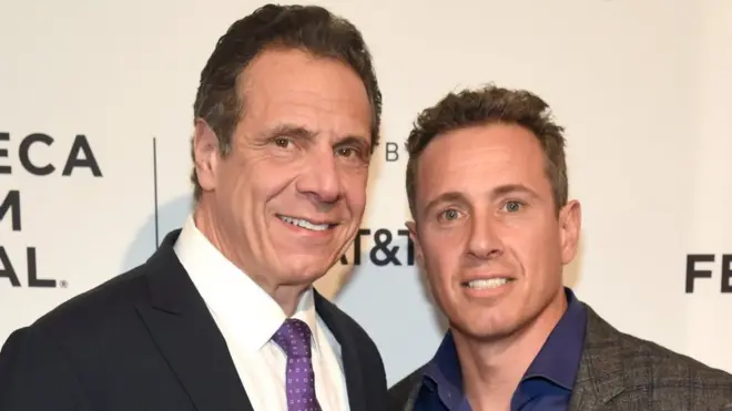 Andrew and Chris Cuomo