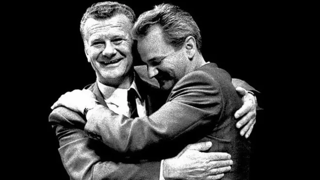 Ivan Stambolić i Slobodan Milošević