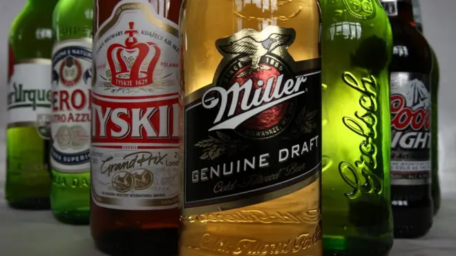 زجاجات بيرة