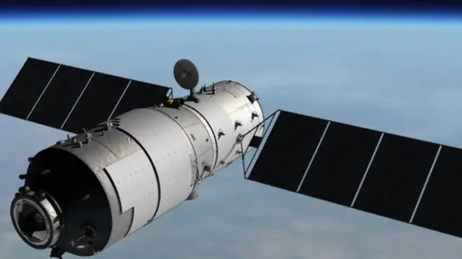Tiangong-1 diprediksi akan terbakar ketika menyentuh atmosfer bumi pada ketinggian 120 km