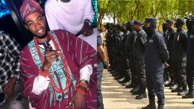Aworan afurasi naa ati awọn oṣiṣẹ DSS kan