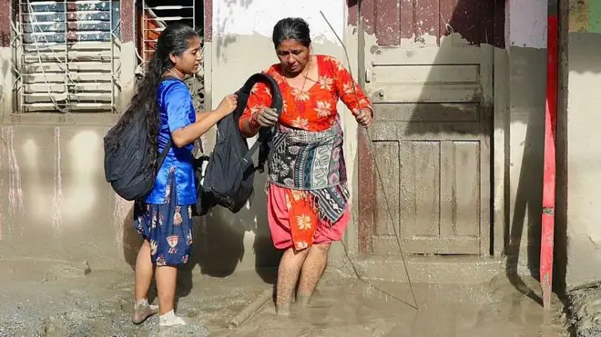 په نیپال کې سېلابونه