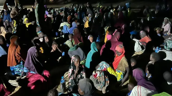 Awọn eeyan naa ti wọn ni Boko Haram ṣẹṣẹ tu silẹ ree