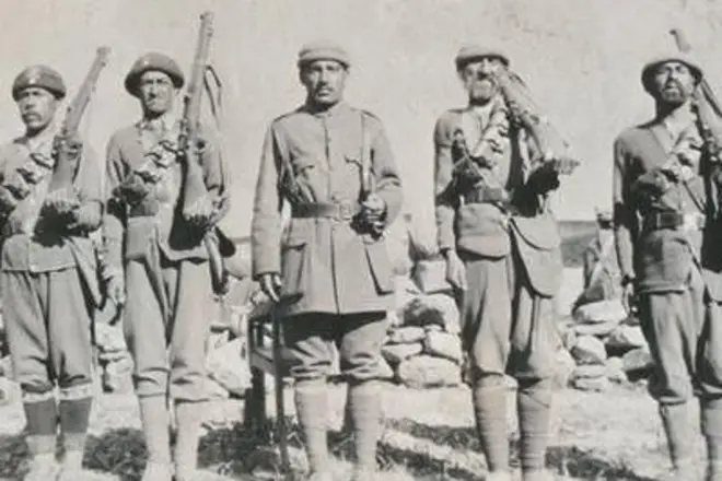 1920 में ली गई चित्राल स्काउट्स की एक तस्वीर