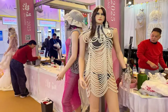 許多美國時尚品牌的服裝材料來自大陸