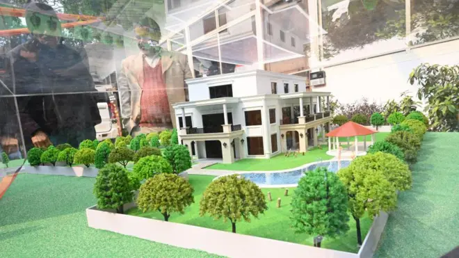 दिल्ली के पूर्व मुख्यमंत्री अरविंद केजरीवाल का निवास 'शीशमहल' 