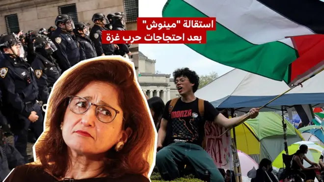 نعمت شفيق ومظاهرات طلابية