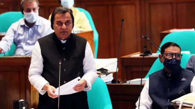 অর্থমন্ত্রী আ হ ম মুস্তফা কামাল (ফাইল ফটো)