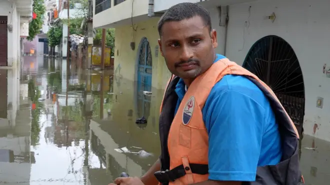 प्रयागराज में बाढ़