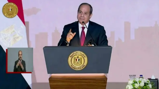 ردود فعل متباينة إزاء ترشح السيسي لفترة رئاسية جديدة في مصر