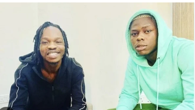 Aworan Naira Marley ati Oloogbe Mohbad