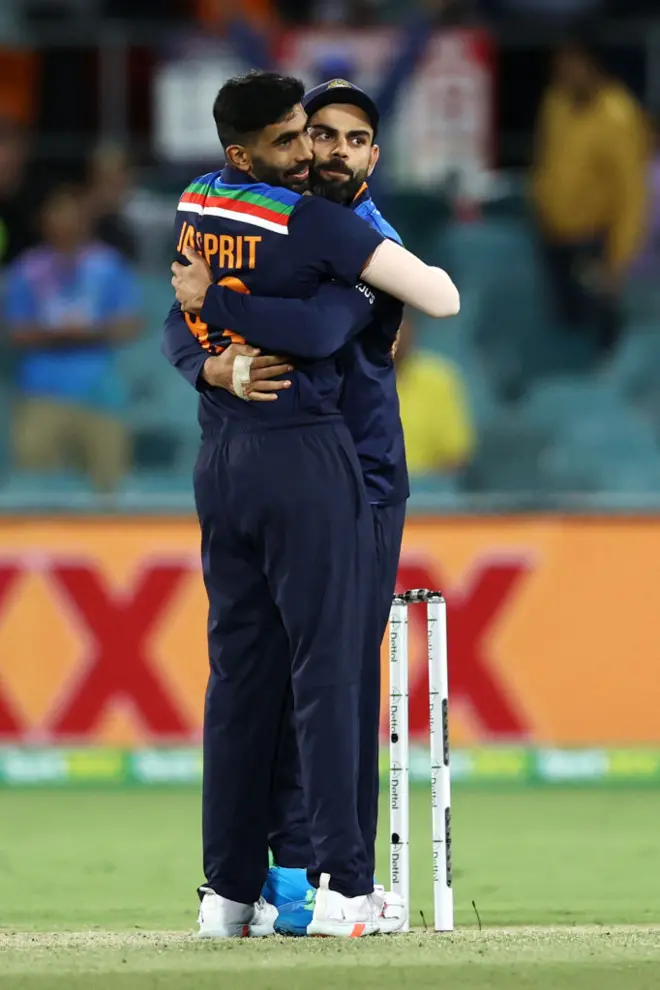 बुमराह और विराट कोहली