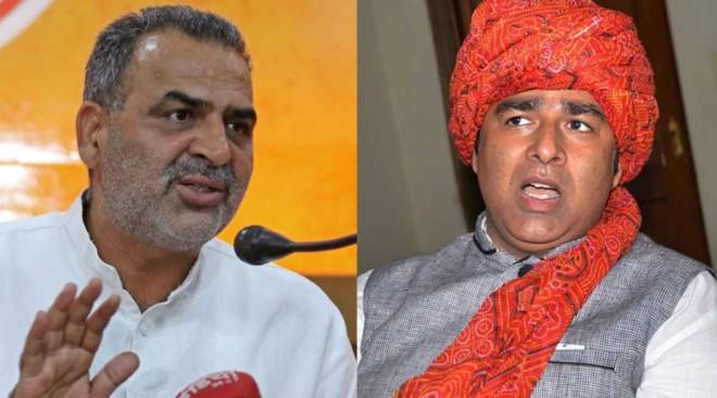 संजीव बालियान और संगीत सोम 