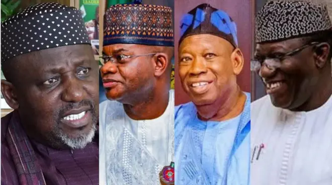 Rochas Okorocha, Yahaya Beloo, Umar Ganduje, Fayose Fayemi