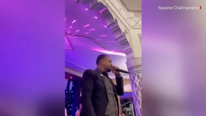  لحظة هروب جماعي من زفاف بسبب زلزال في المغرب