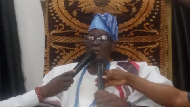 Alagba Owolabi Olakuleyin ti ipo Olubadan kan