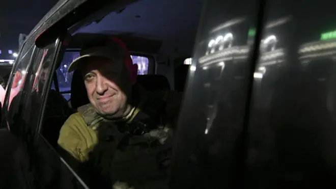 24 Haziran'da Wagner lideri Yevgeni Prigojin Güney Askeri Bölge karargahından ayrılıyor